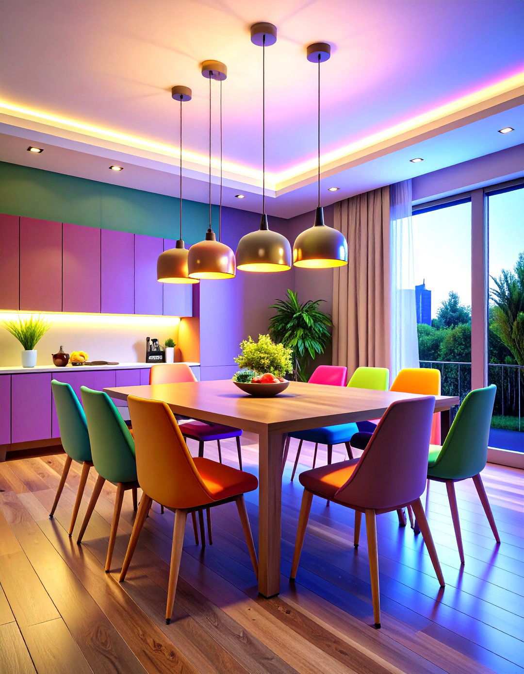 Smart Dimmable Lighting Systems - 24 Small Dining Room Lighting Ideas