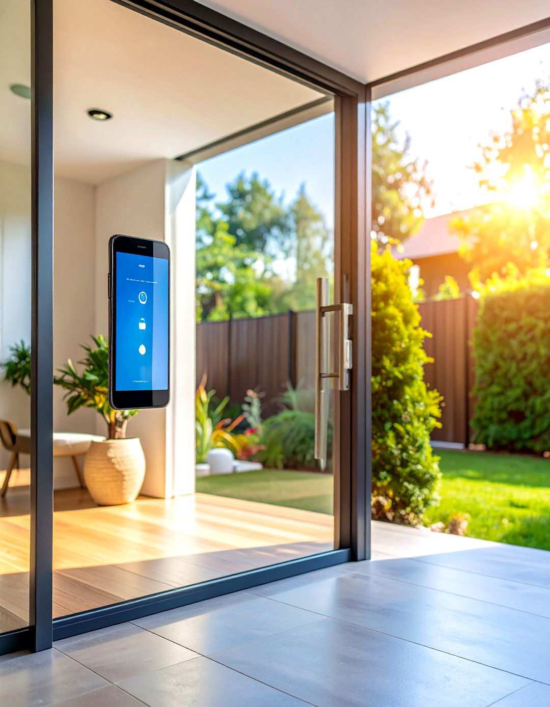 Smart Glass Entry Doors - 24 Modern Entryway Ideas