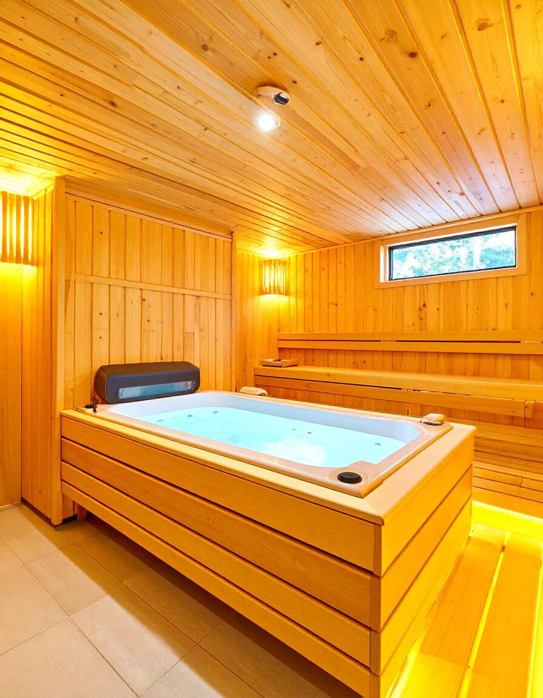 Smart Home Integrated Sauna System - 24 Sauna Room Design Ideas