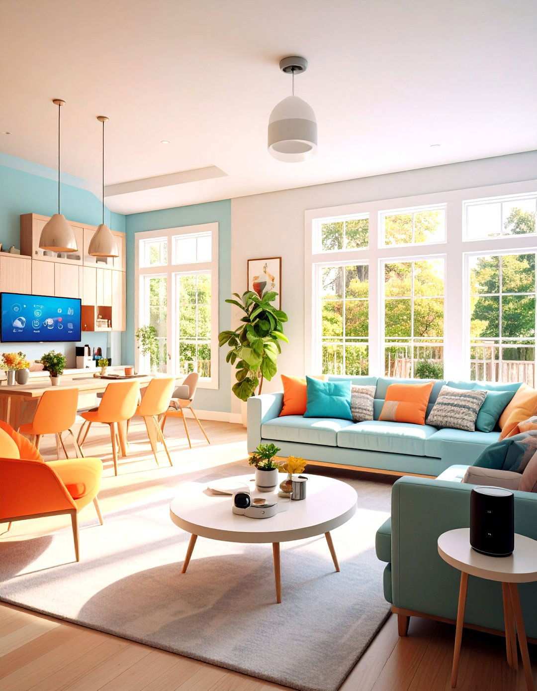 Smart Home Technology Integration - 24 Modern Cape Cod House Ideas