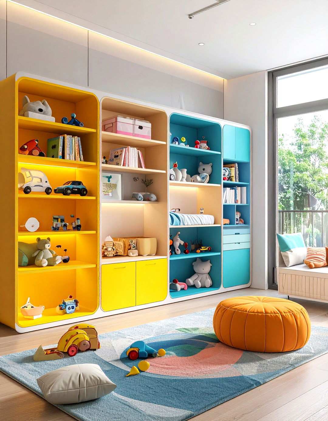 Smart Storage Systems - 24 Living Room Toy Storage Ideas
