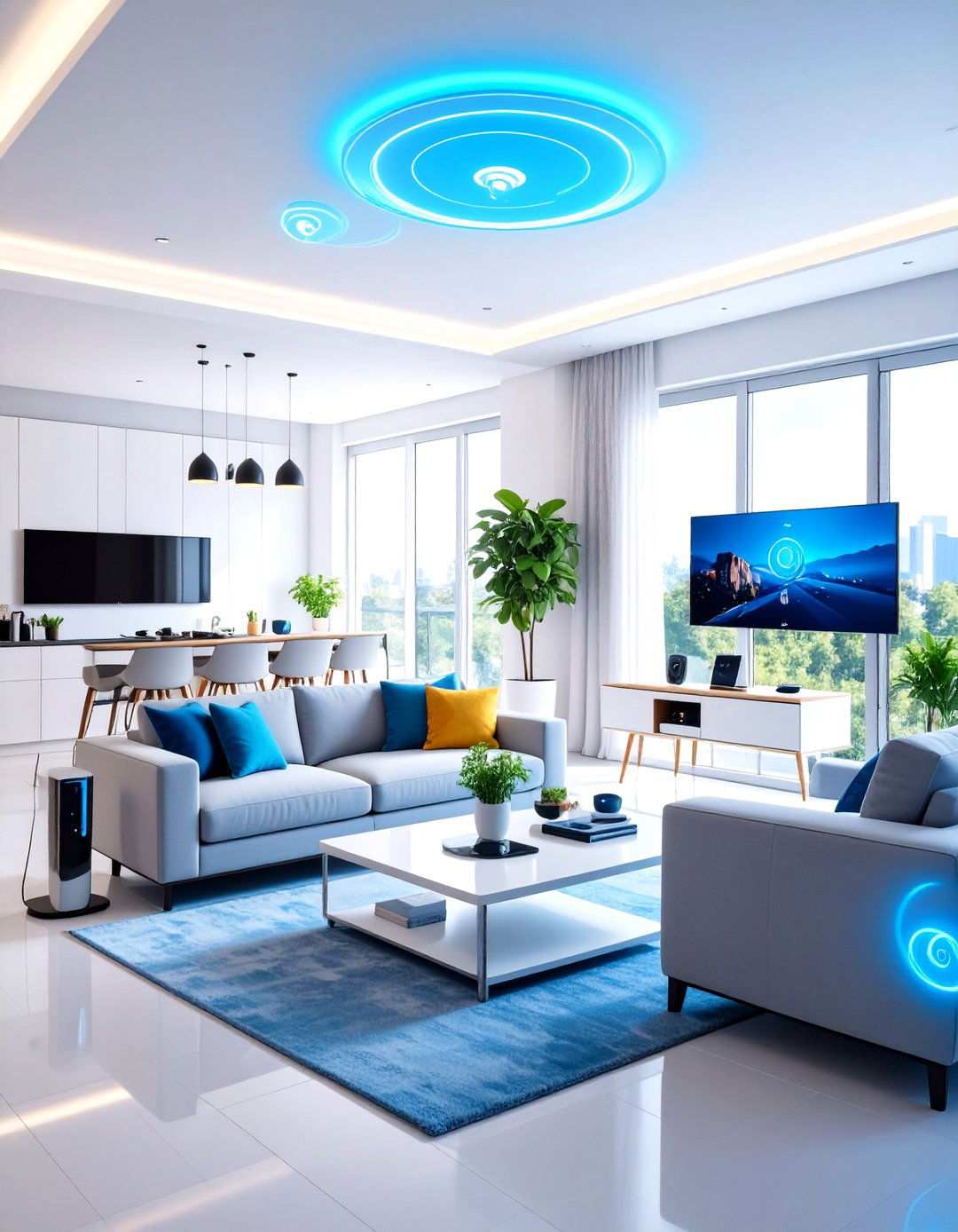 Smart Technology Integration - 24 Minimalist Apartment Ideas