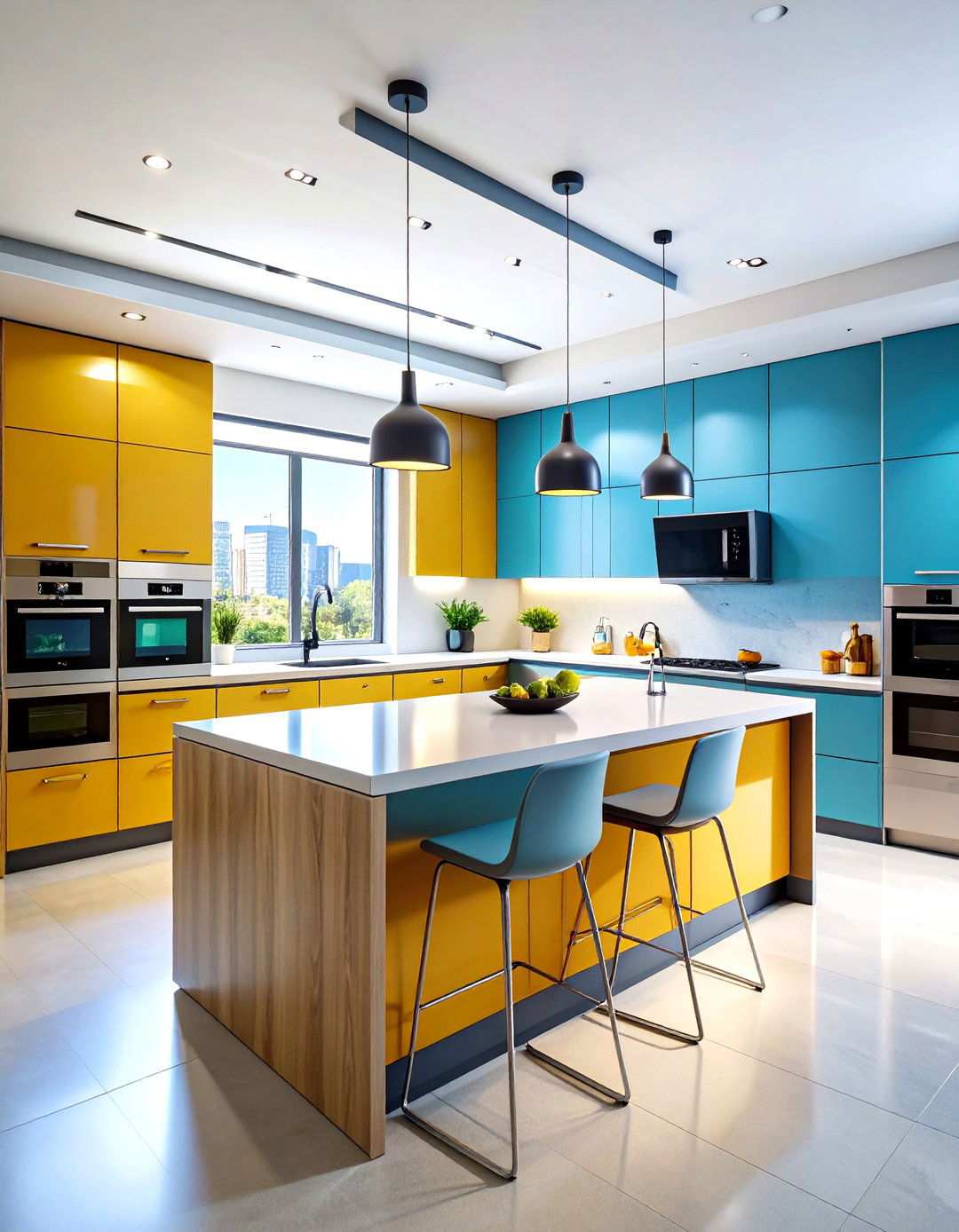 Smart Technology Integration - 24 Office Kitchen Ideas
