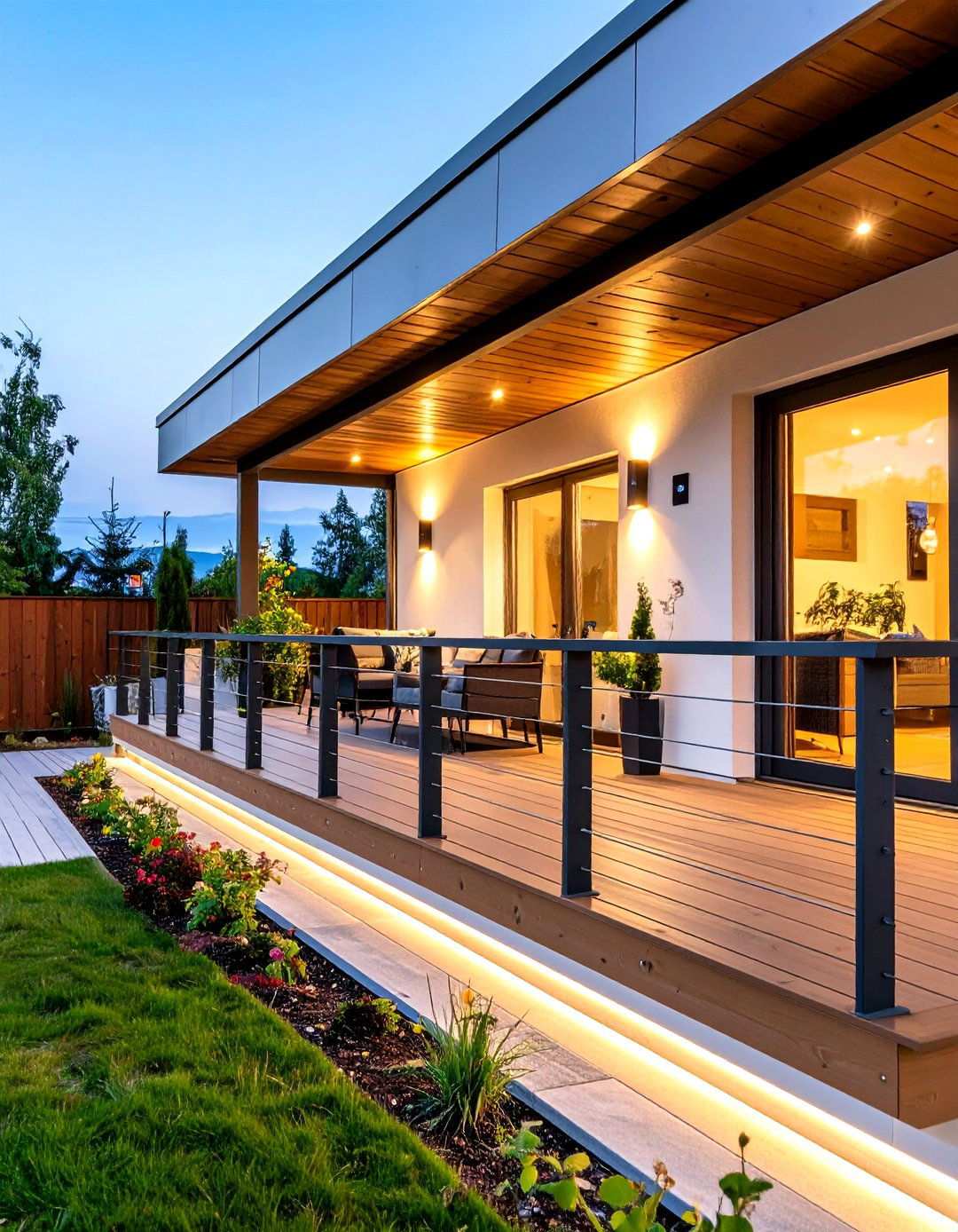 Smart Technology Porch Railing - 24 Porch Railing Ideas