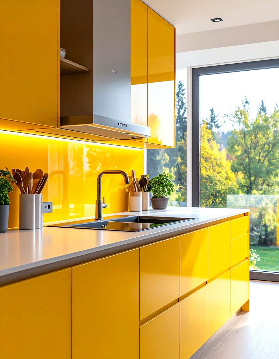 Smart Window Technology - 24 Kitchen Window Ideas Over Sink