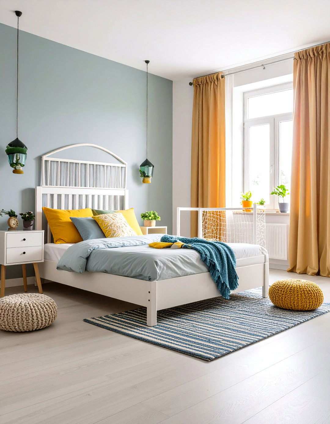 Soccer Corner Activity Zone - 24 Soccer Themed Bedroom Ideas