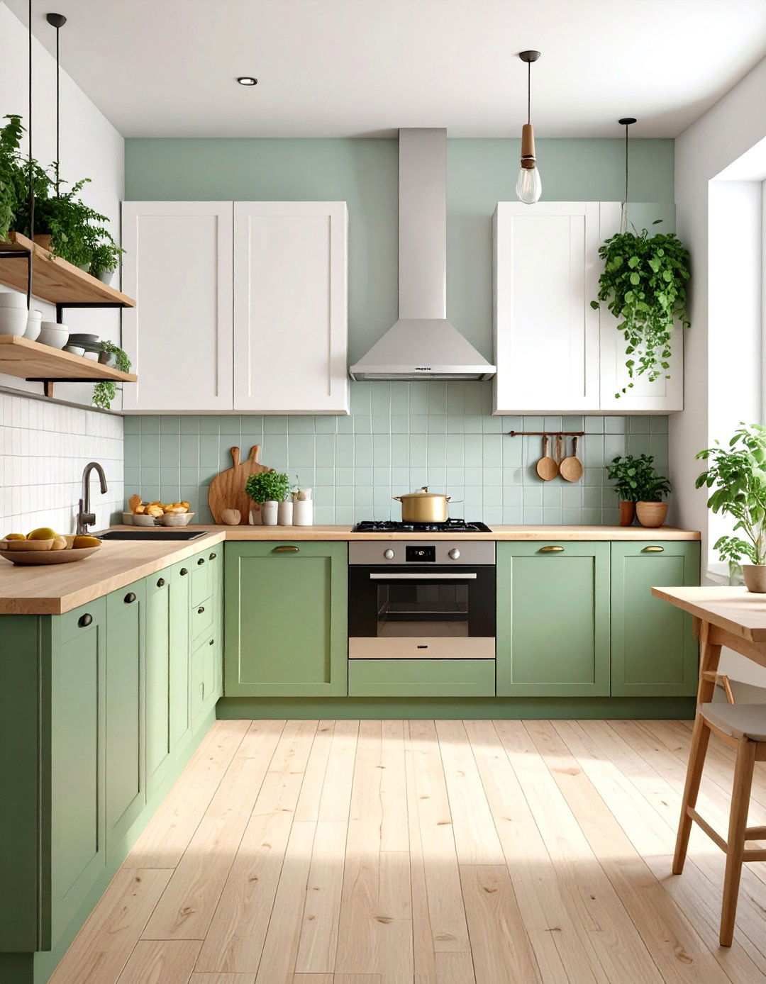 Soft Kitchen Color Palettes - 24 Scandinavian Kitchen Ideas