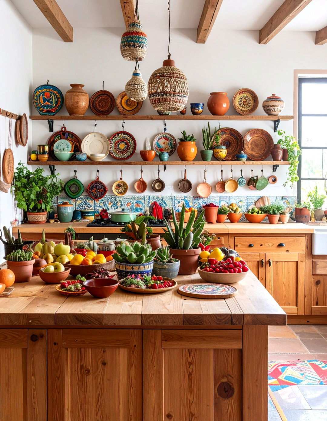 Southwest Desert Counter Theme - 24 Kitchen Counter Decor Ideas