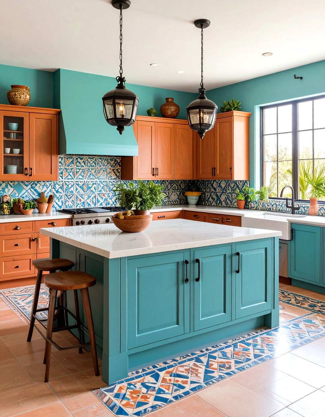 Southwest Retro Kitchen - 24 Retro Kitchen Ideas