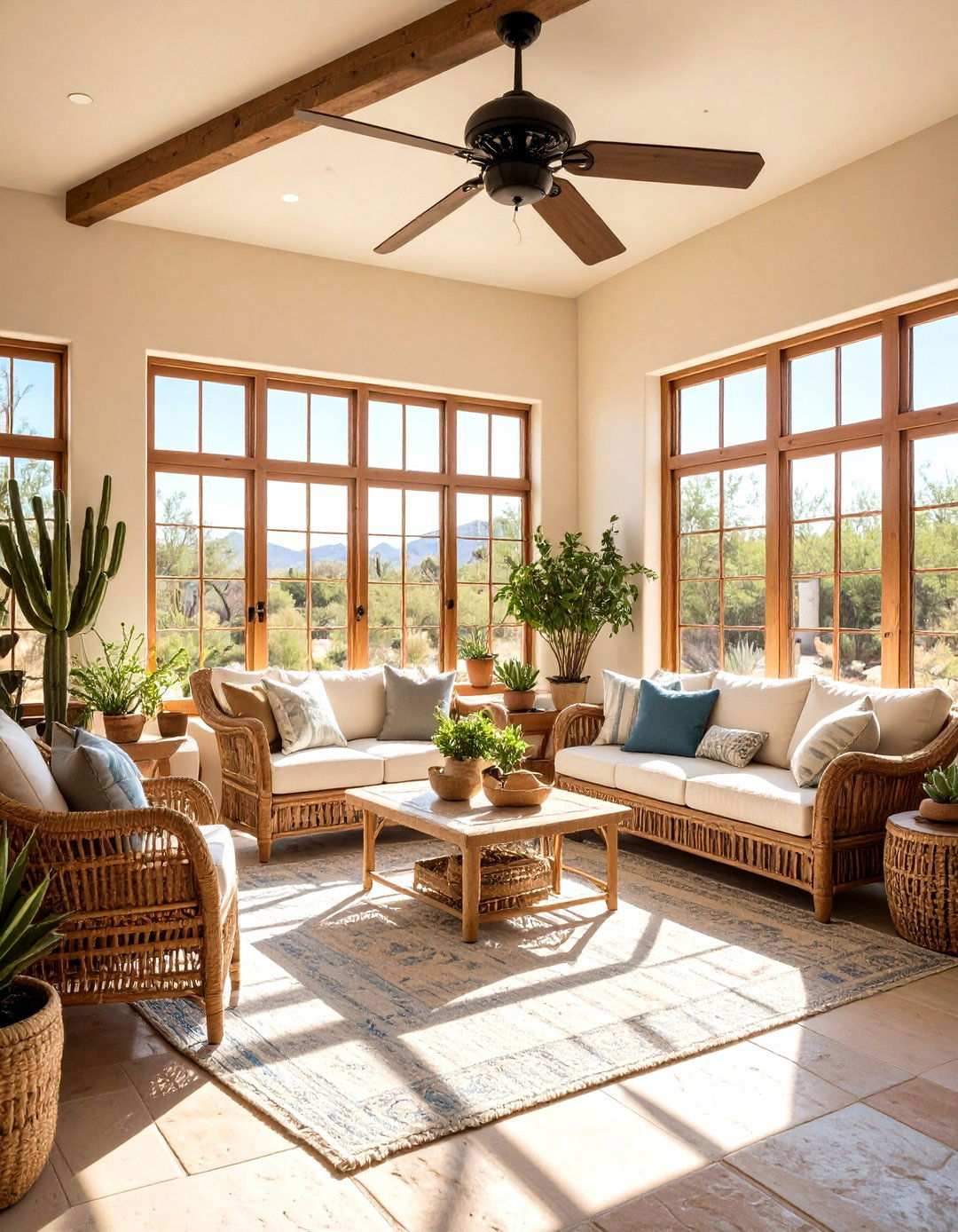 Southwestern Style Sun Room Addition - 24 Southwestern Decor Ideas
