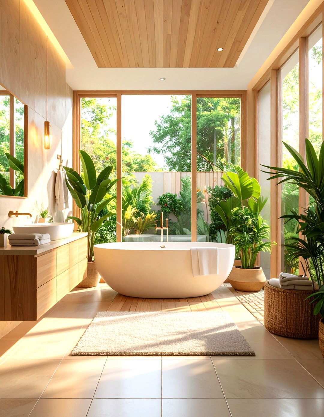 Spa Inspired Master Bathroom Design - 24 Luxury Interior Design Ideas