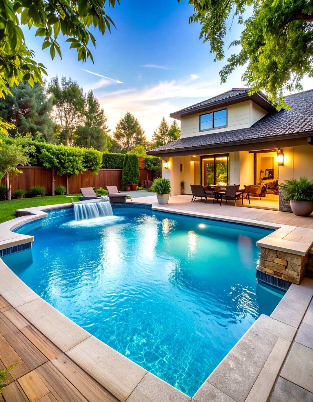 Spa Integration Semi Inground Pool - 24 Semi Inground Pool Ideas