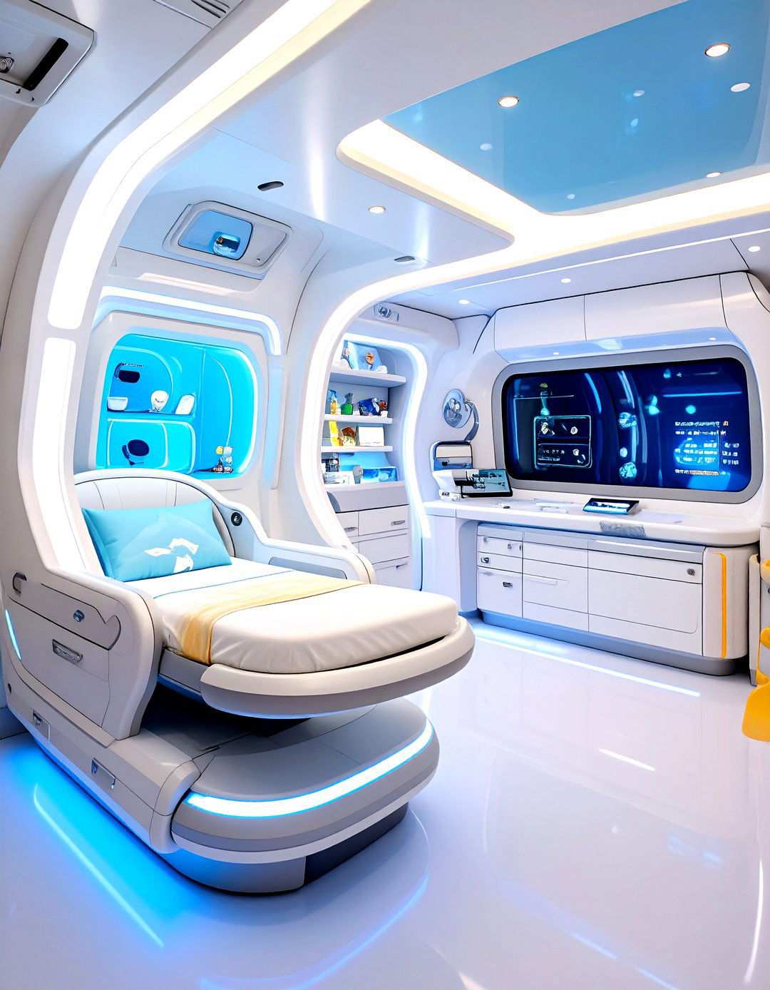 Space Station Nursery Pod - 24 Space-themed Nursery Ideas