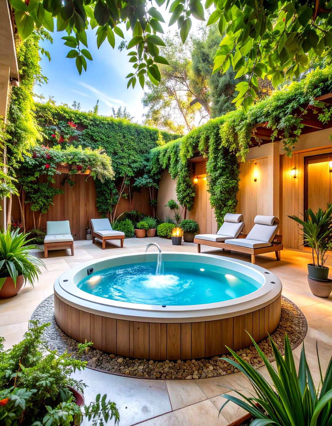Spanish Courtyard Spa Sanctuary - 24 Spanish Courtyard Ideas