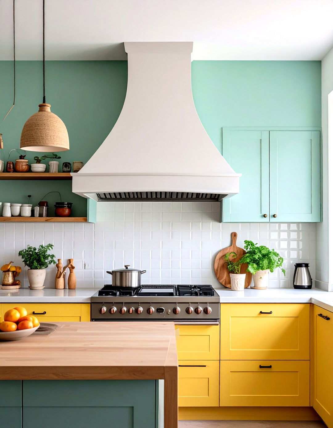 Spanish Range Hood with Decorative Plaster Details - 24 Spanish Style Kitchen Ideas