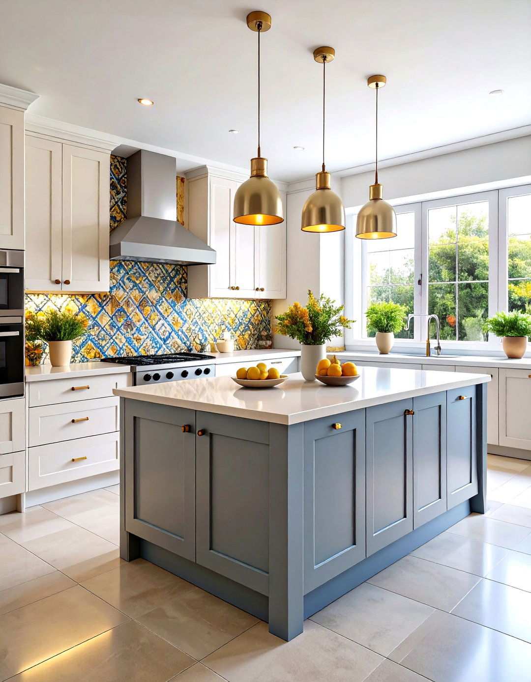 Spanish Tile Backsplash Kitchen - 24 Mediterranean Kitchen Ideas