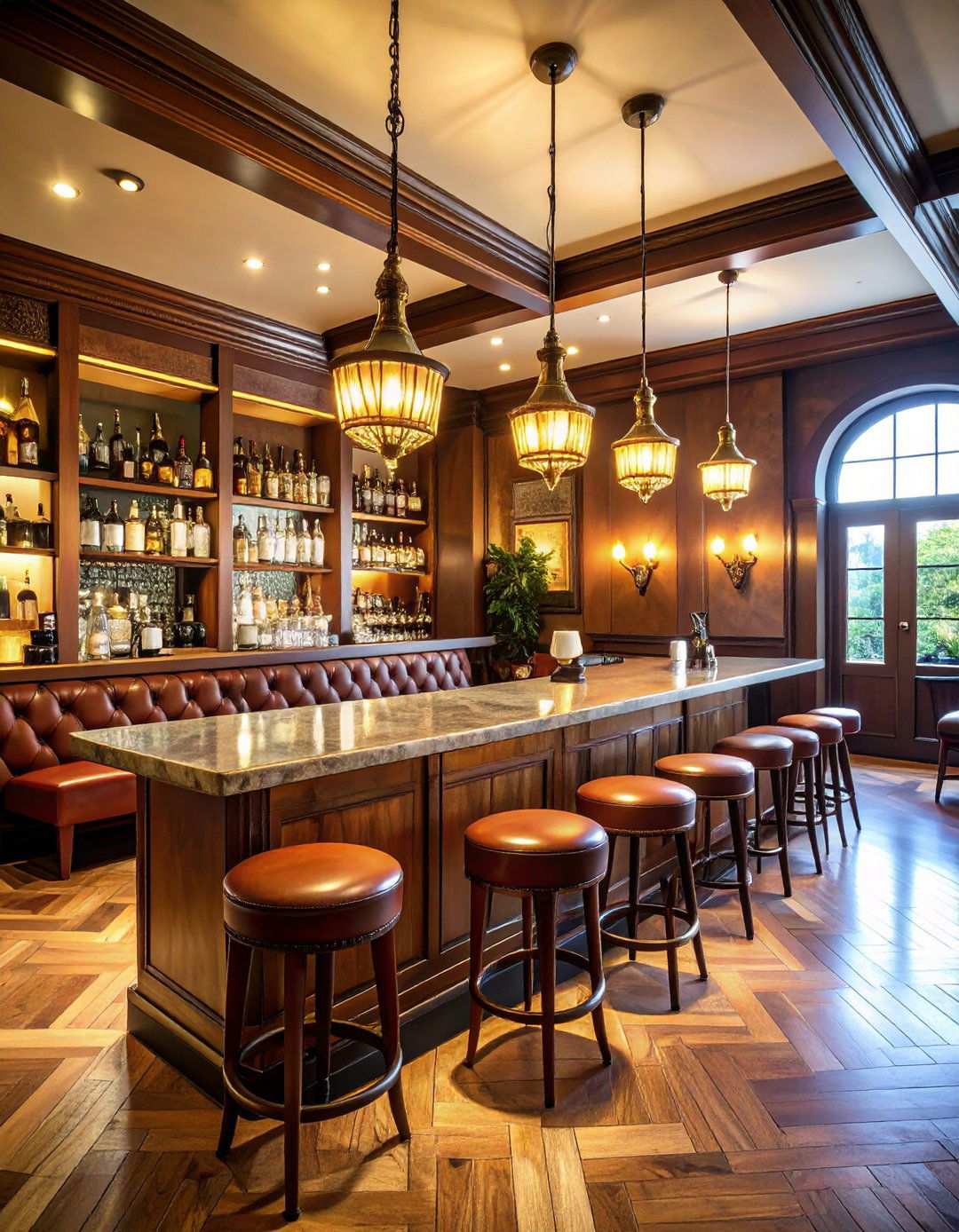 Speakeasy Bar Lounge - 24 Man Cave Design Ideas