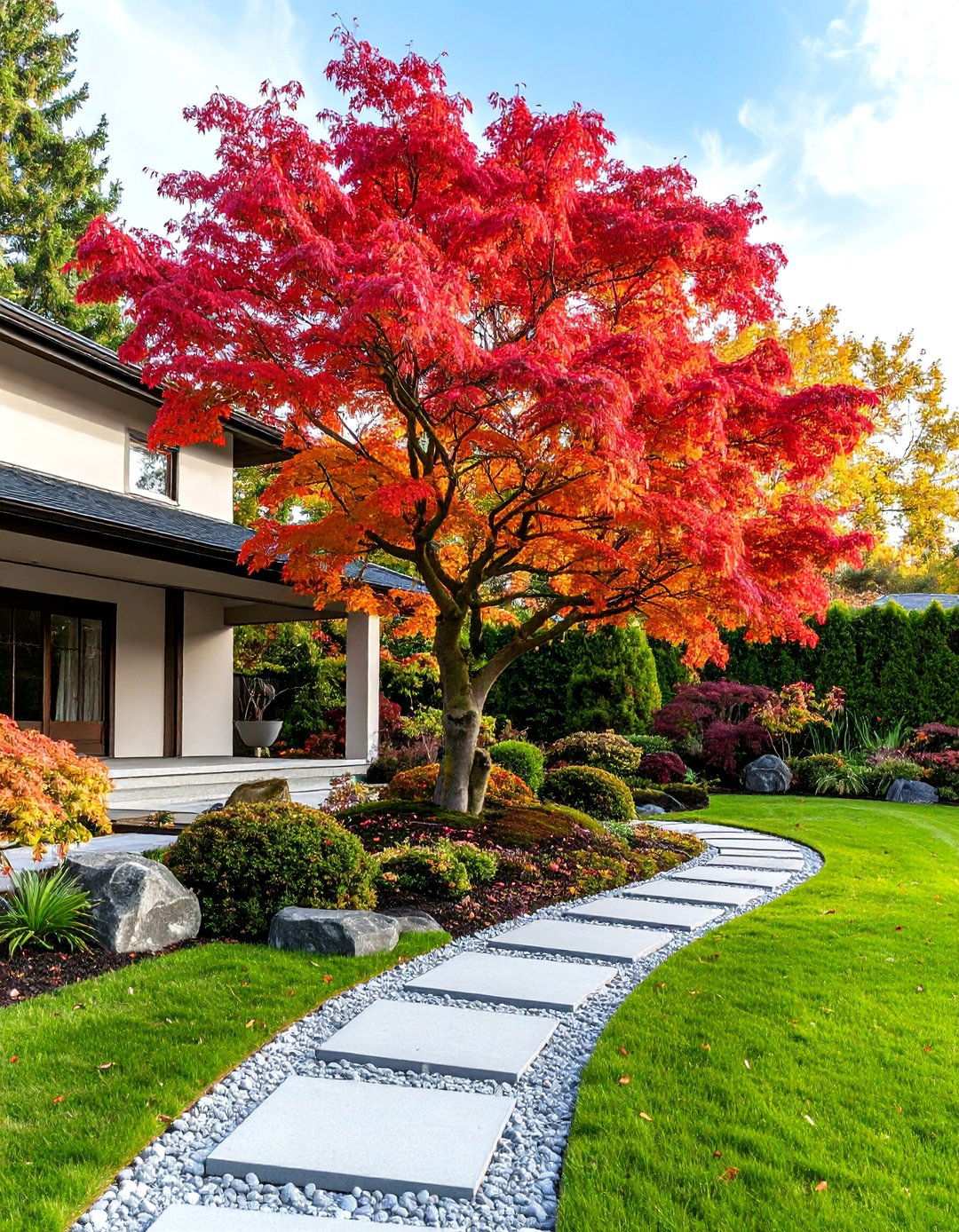 Specimen Focal Point Trees - 24 Tree Landscaping Ideas