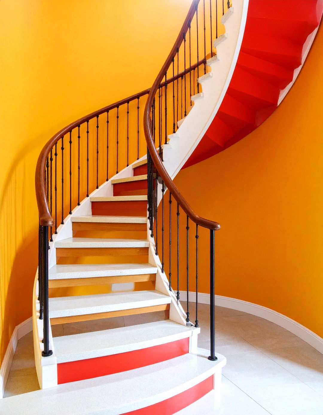 Spiral Staircase Cable Systems - 24 Stair Railing Ideas