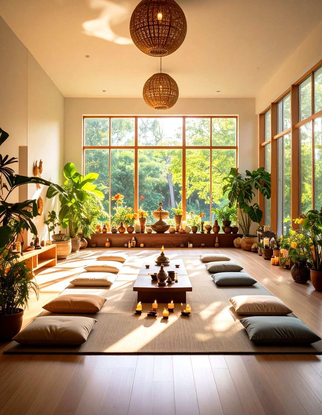 Spiritual Meditation Sanctuary - 24 meditation room ideas