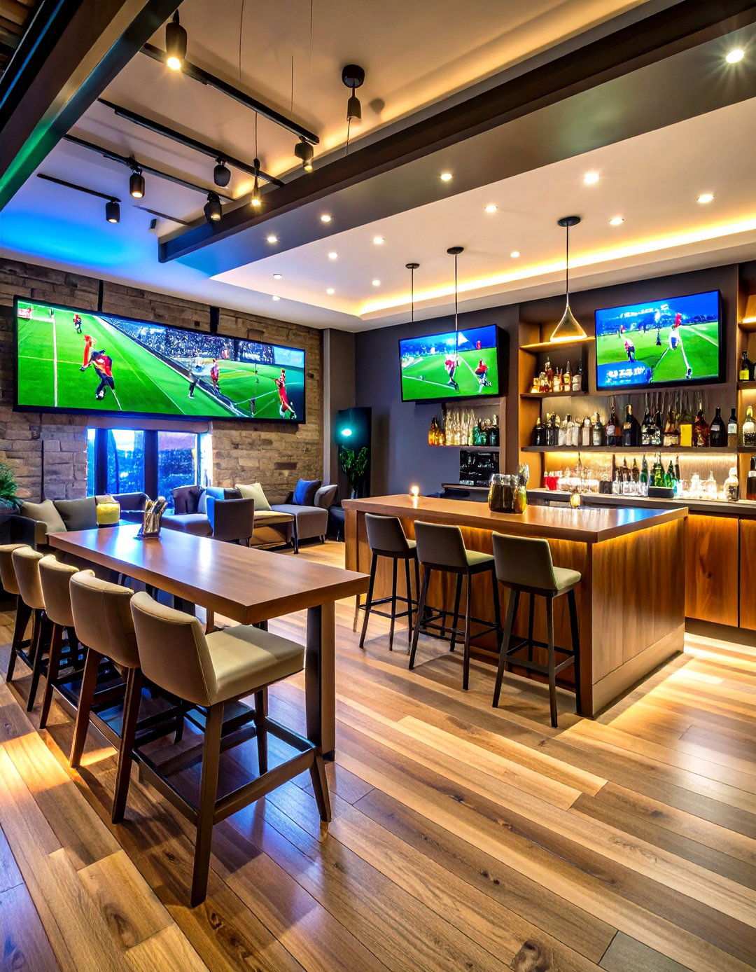 Sports Bar Theme - 24 Mini Bar Ideas