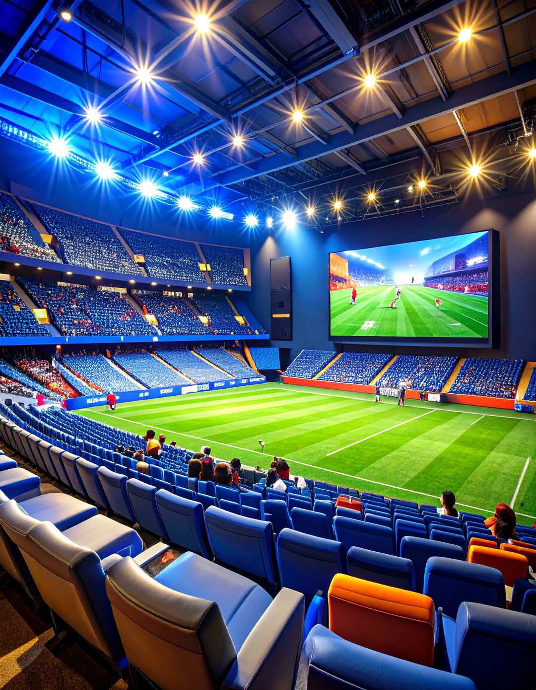 Sports Fan Cave Theater - 24 Home Theater Ideas