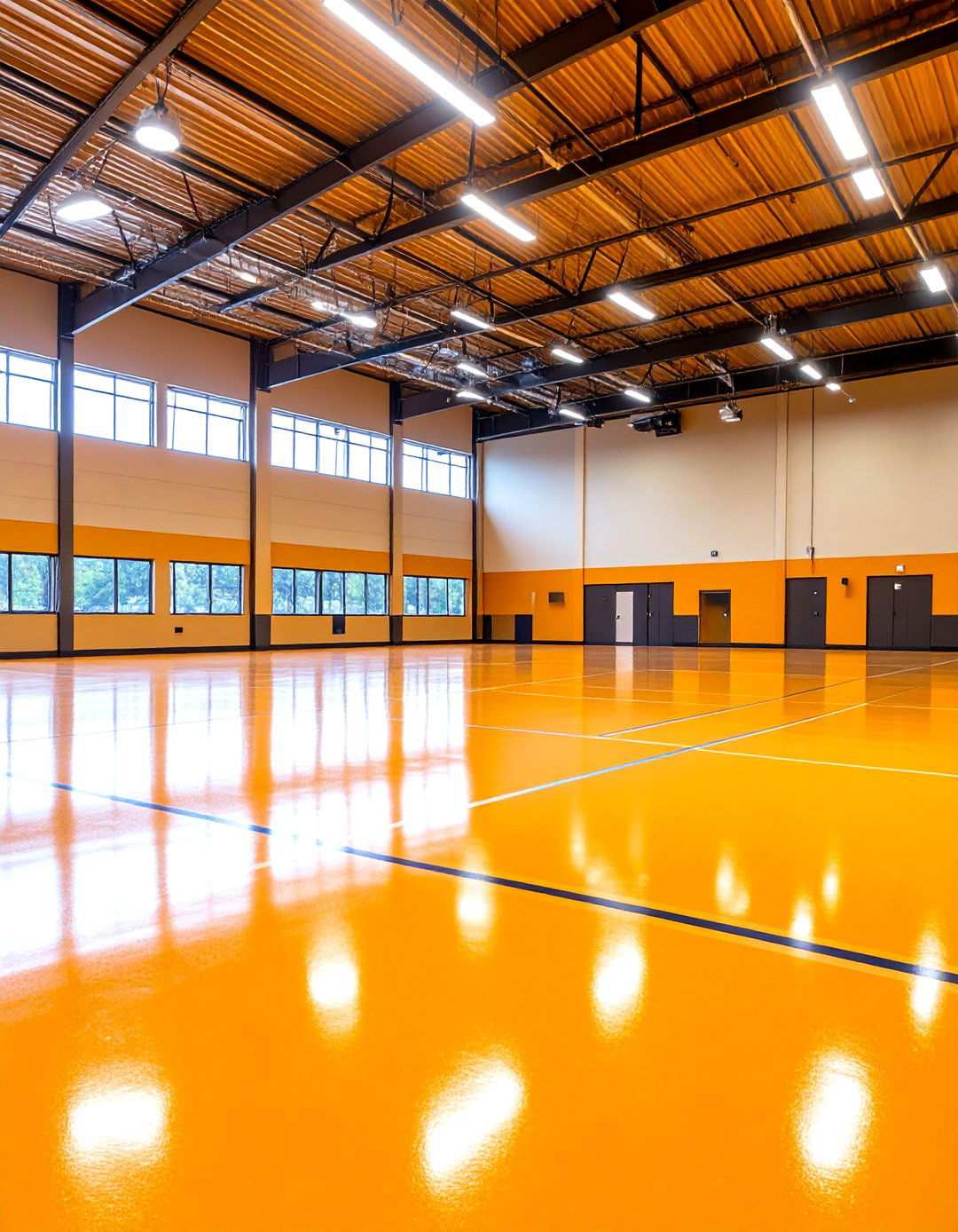 Spray Deck Overlay Systems with Knockdown Texture - 24 Types of Concrete Floor Finishes