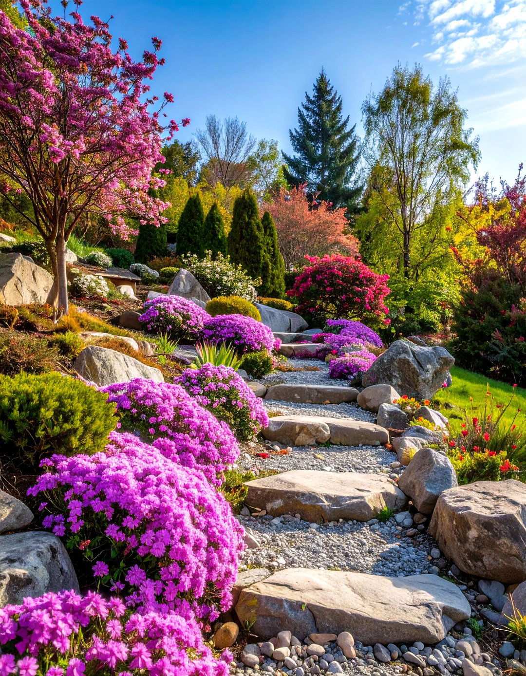 Spring Rock Garden Design - 24 Spring Garden Ideas