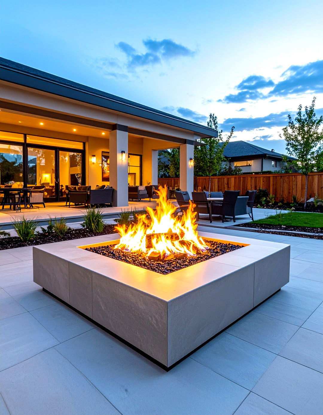 Square Fire Pit Installation Process - 24 Square Fire Pit Ideas