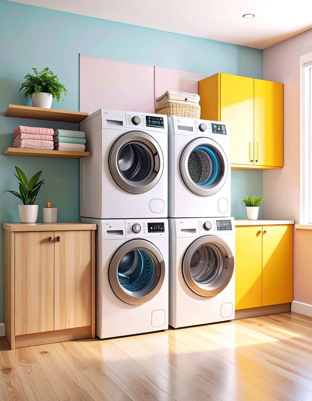 Stacking Solutions - 24 Laundry Room Storage Ideas
