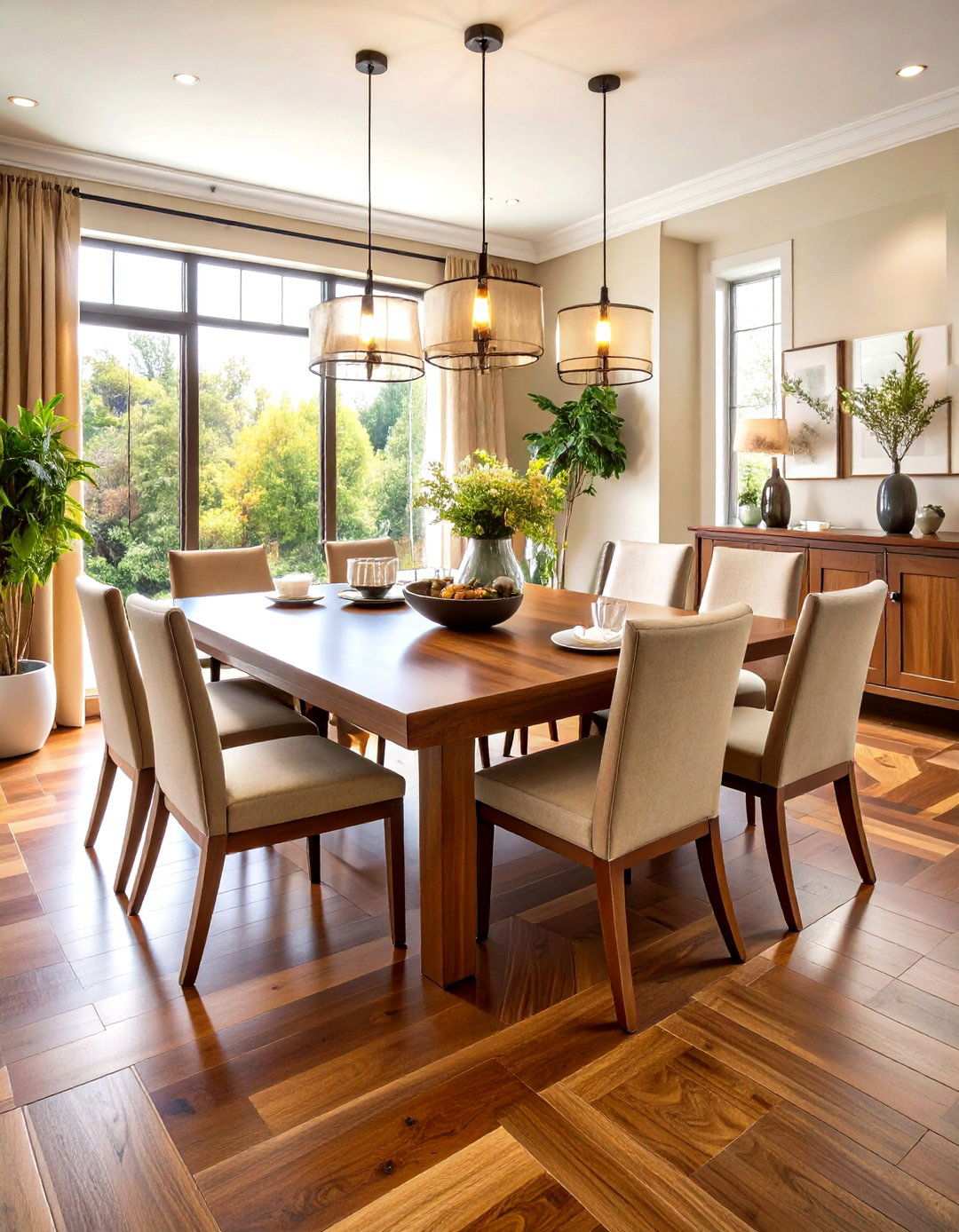 Stained Oak Color Customization - 24 Wood Floor Ideas