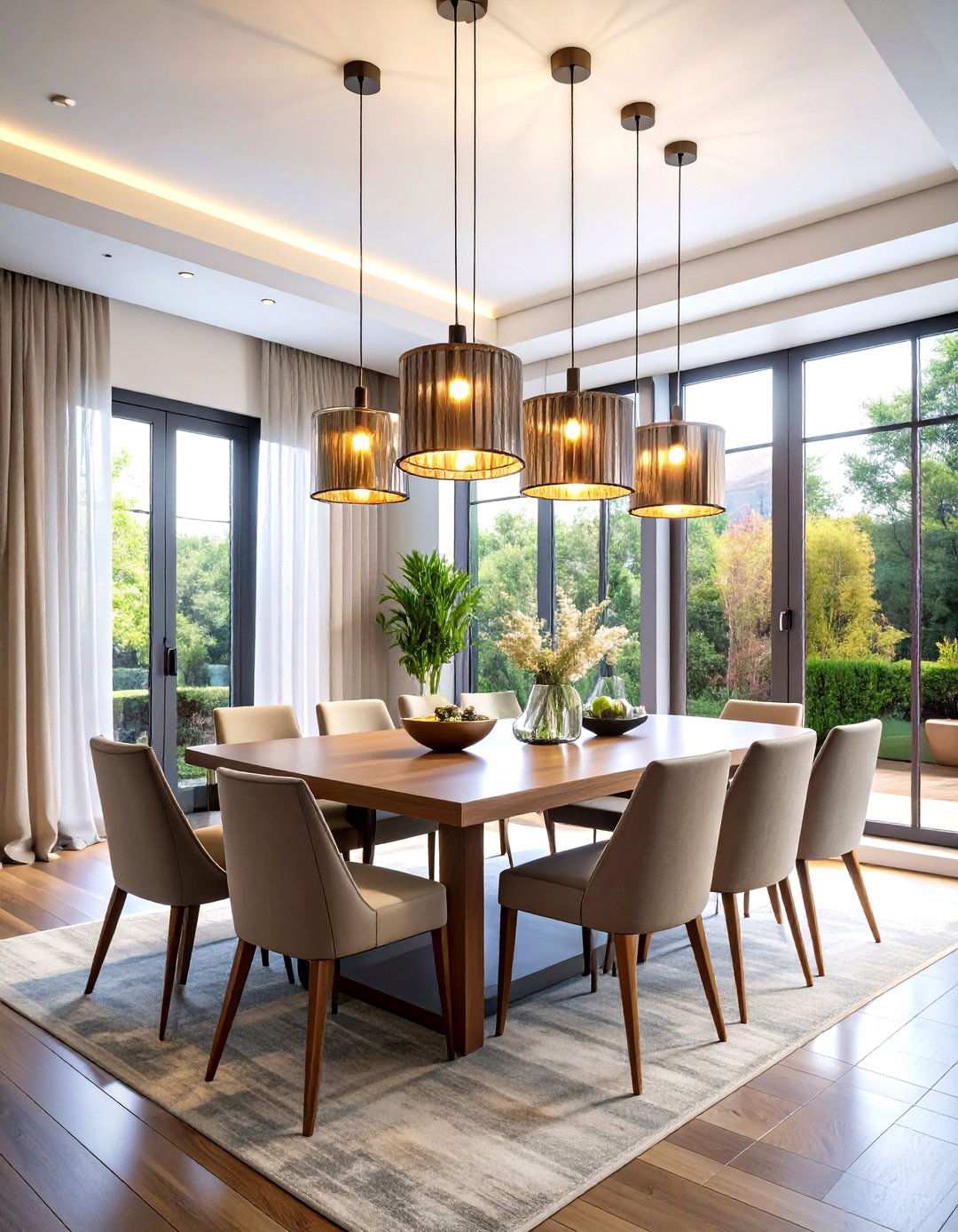 Statement Lighting Design - 24 Transitional Interior Design Ideas