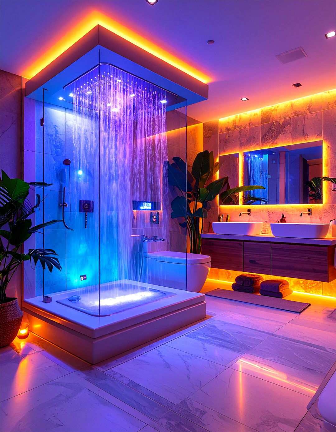 Steam Shower Integration - 24 luxury bathroom ideas