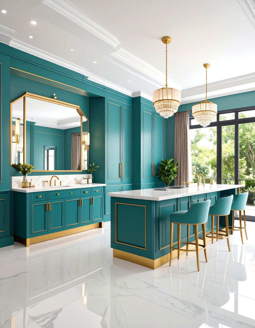 Stepped Molding Profiles for Art Deco Glamour - 24 Wall Molding Ideas