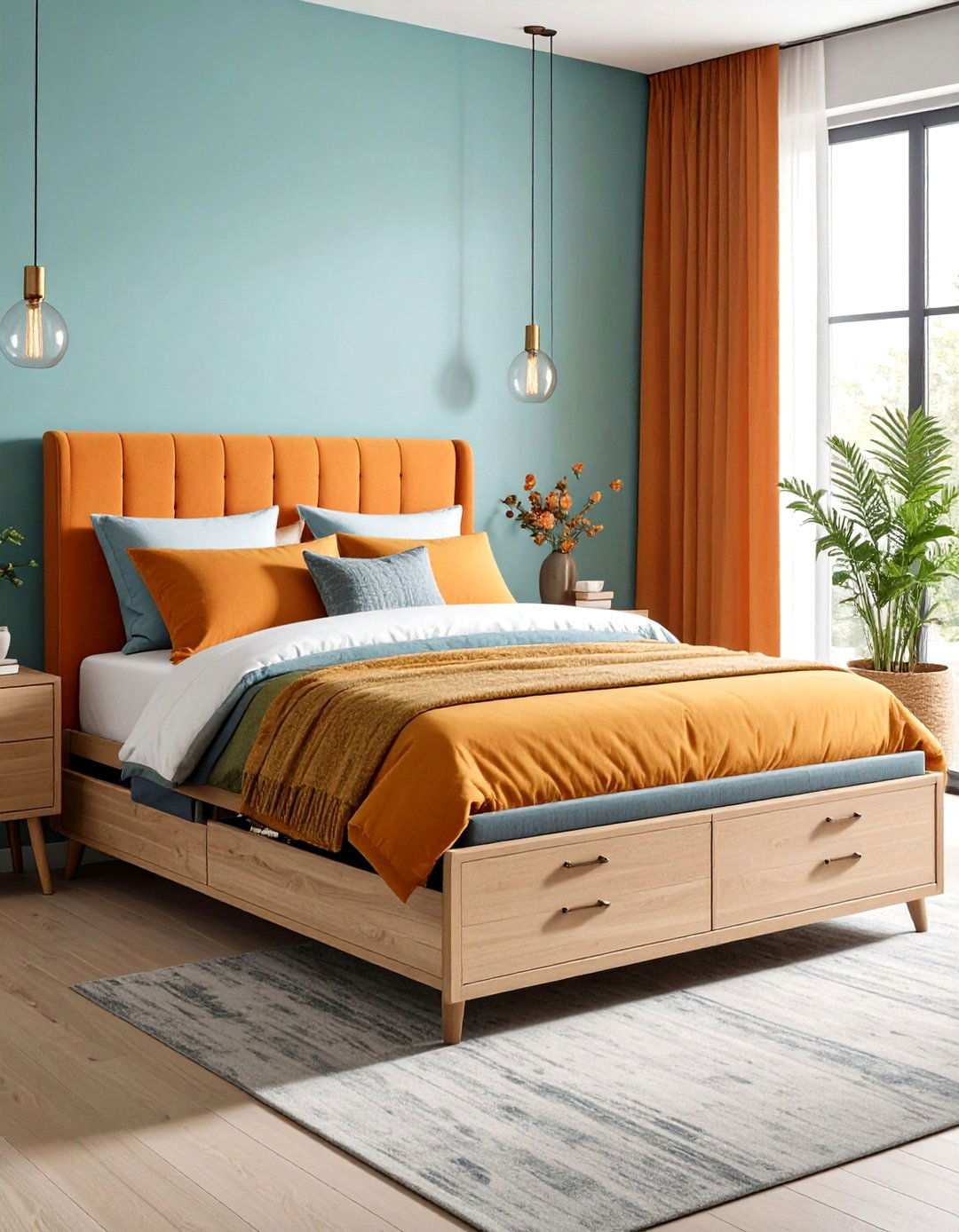 Storage Bed with Drawer System - 24 Unique Bed Design Ideas