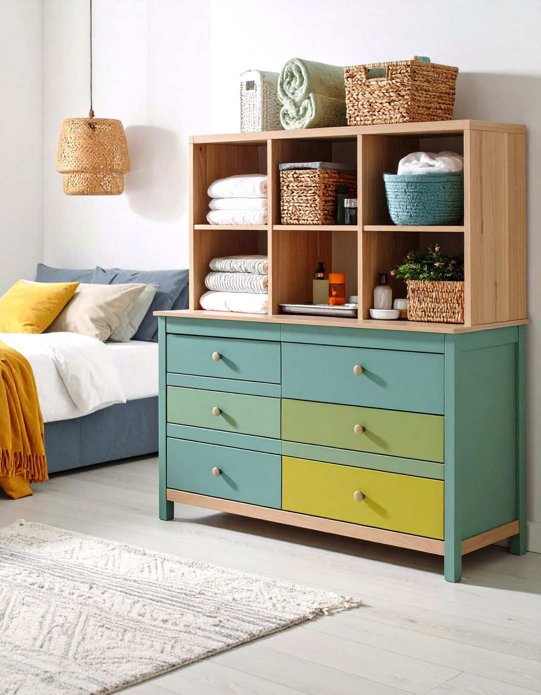 Storage Heavy Organization Vanity - 24 Vanity Room Ideas