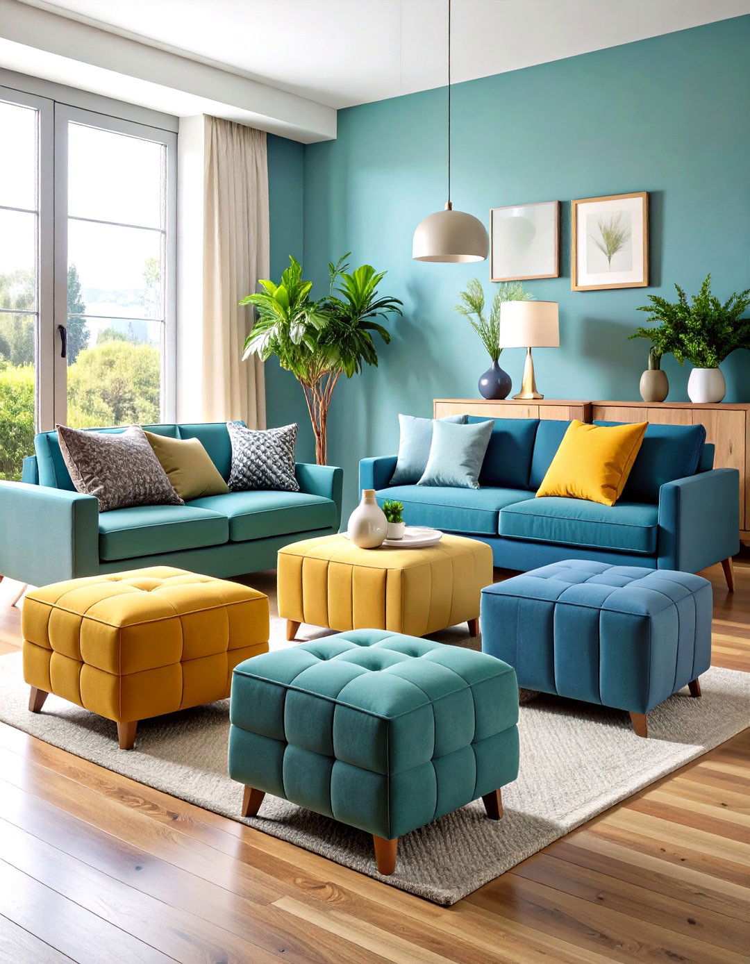 Storage Ottoman Gallery - 24 Living Room Nook Ideas