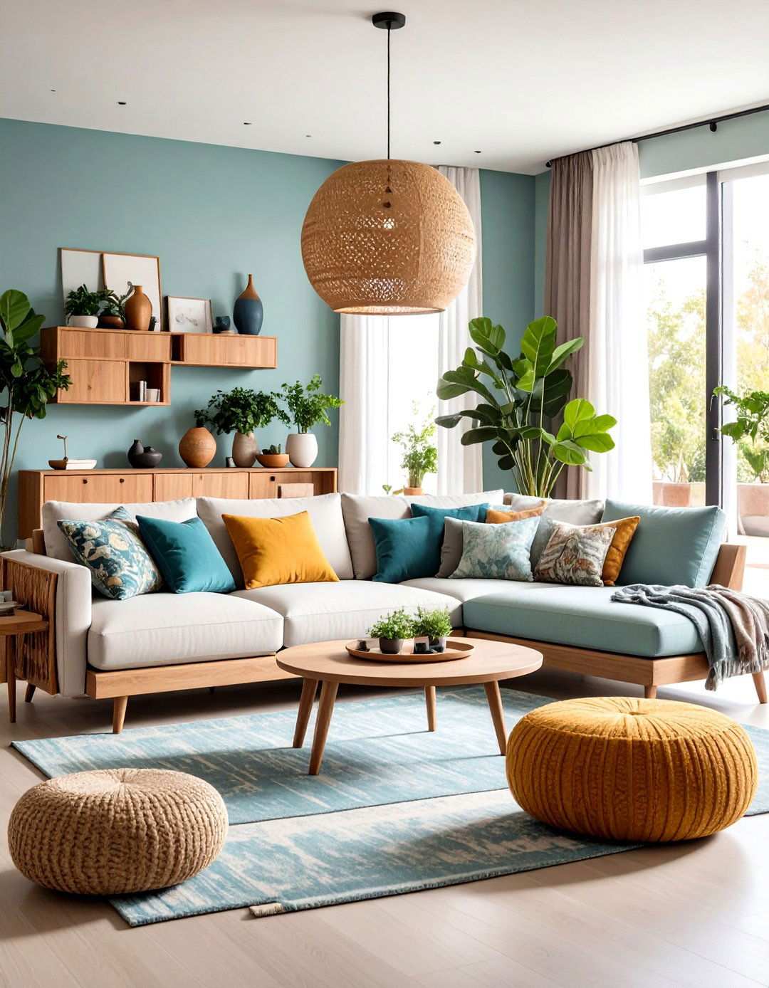 Storage Sectional Organization - 24 Sectional Living Room Ideas