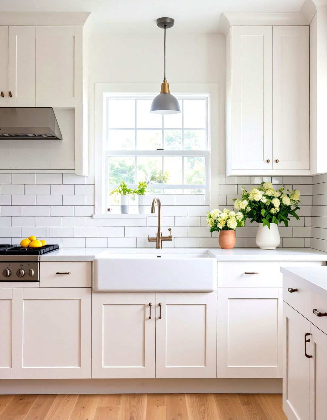 Subway Tile Backsplash Design - 24 Small Galley Kitchen Ideas on a Budget