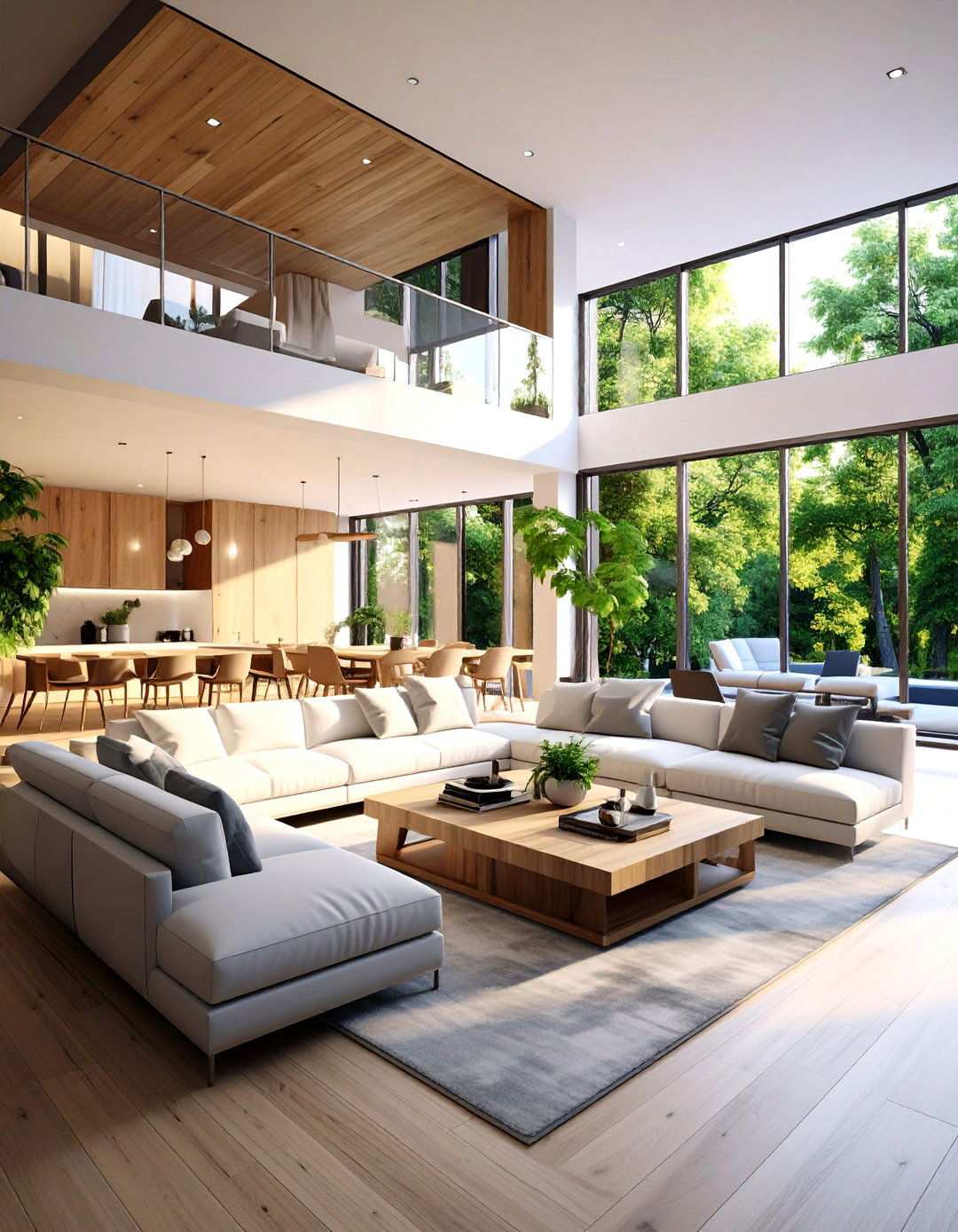 Sunken Living Room Designs - 24 Mid-Century Modern Living Room Ideas