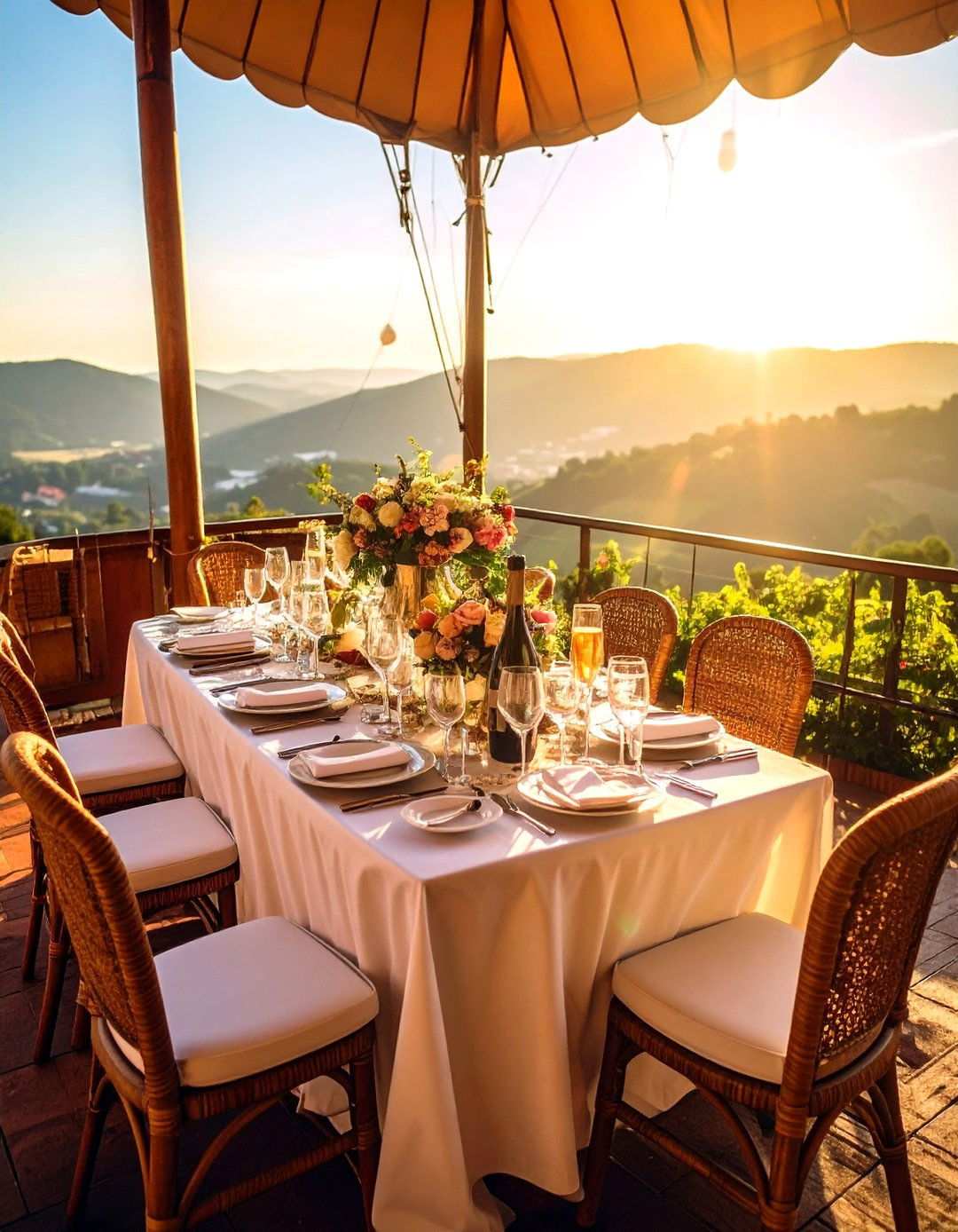 Sunrise Hot Air Balloon Rehearsal Dinner - 24 Wedding Rehearsal Dinner Ideas