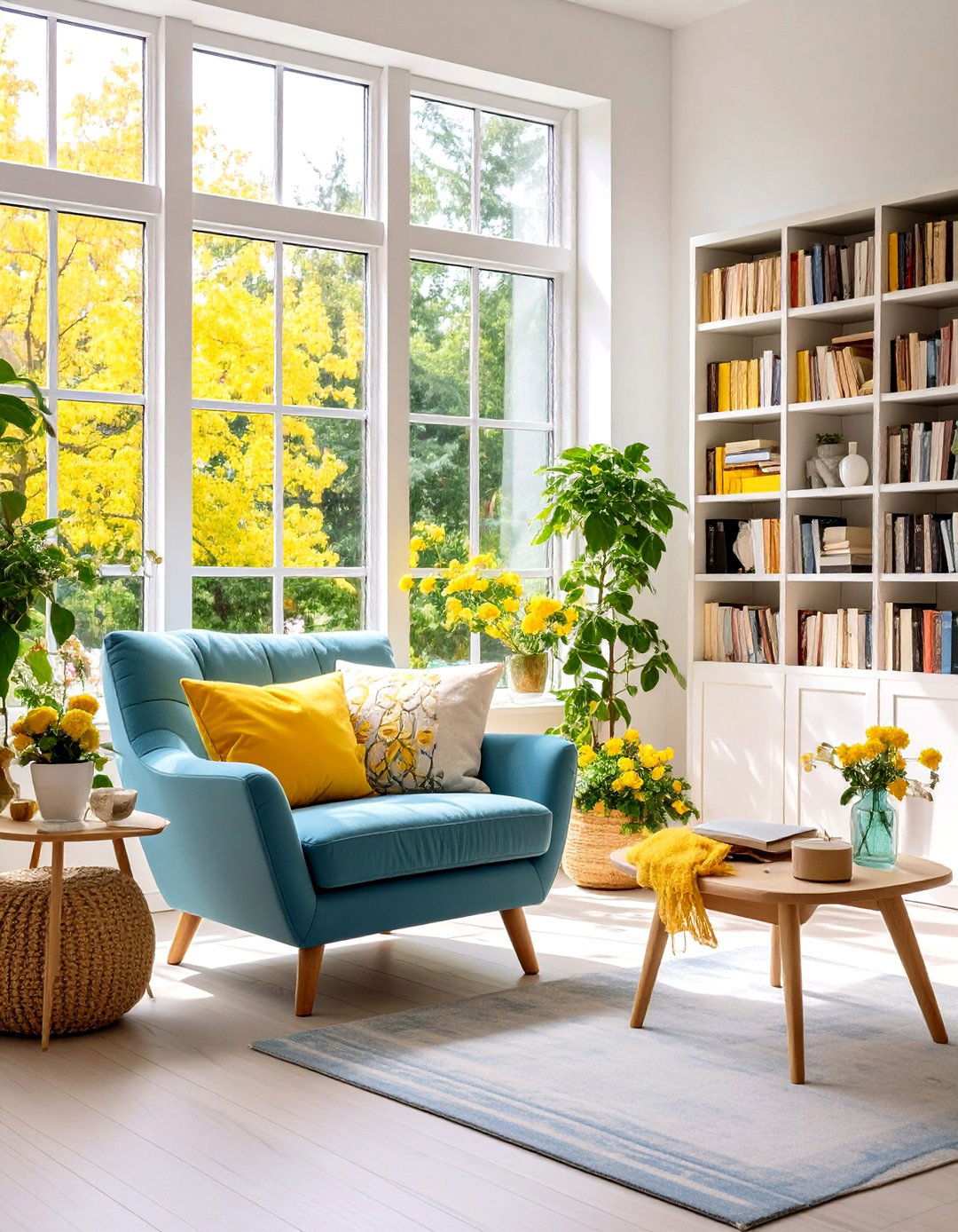 Sunroom Reading Sanctuary - 24 Morning Room Ideas