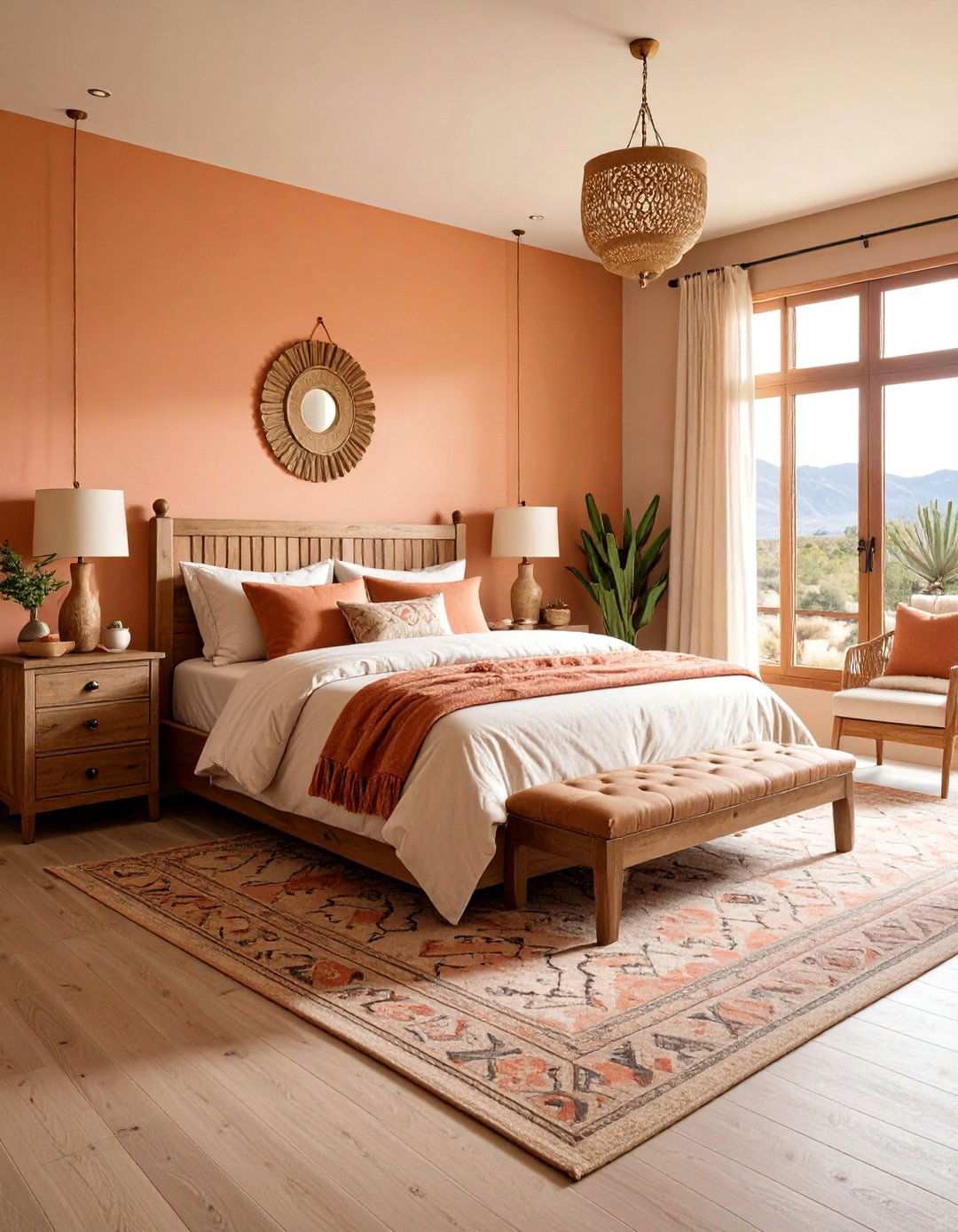 Sunset Western Bedroom Romance - 24 Western Decor Ideas