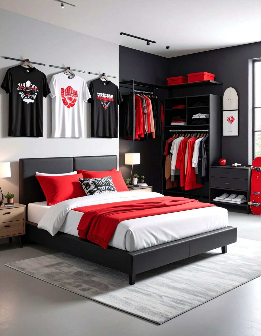 Supreme Brand Showcase Room - 24 Hypebeast Room Decor Ideas