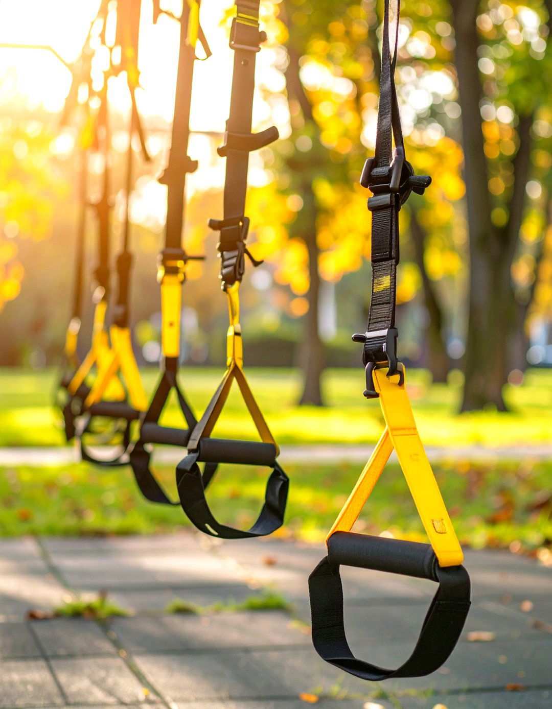 Suspension Training and TRX Zone - 24 Outdoor Gym Ideas