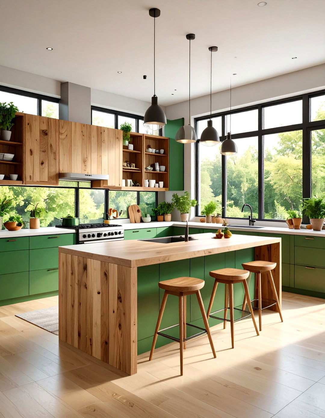 Sustainable Eco Friendly Kitchen - 24 Office Kitchen Ideas