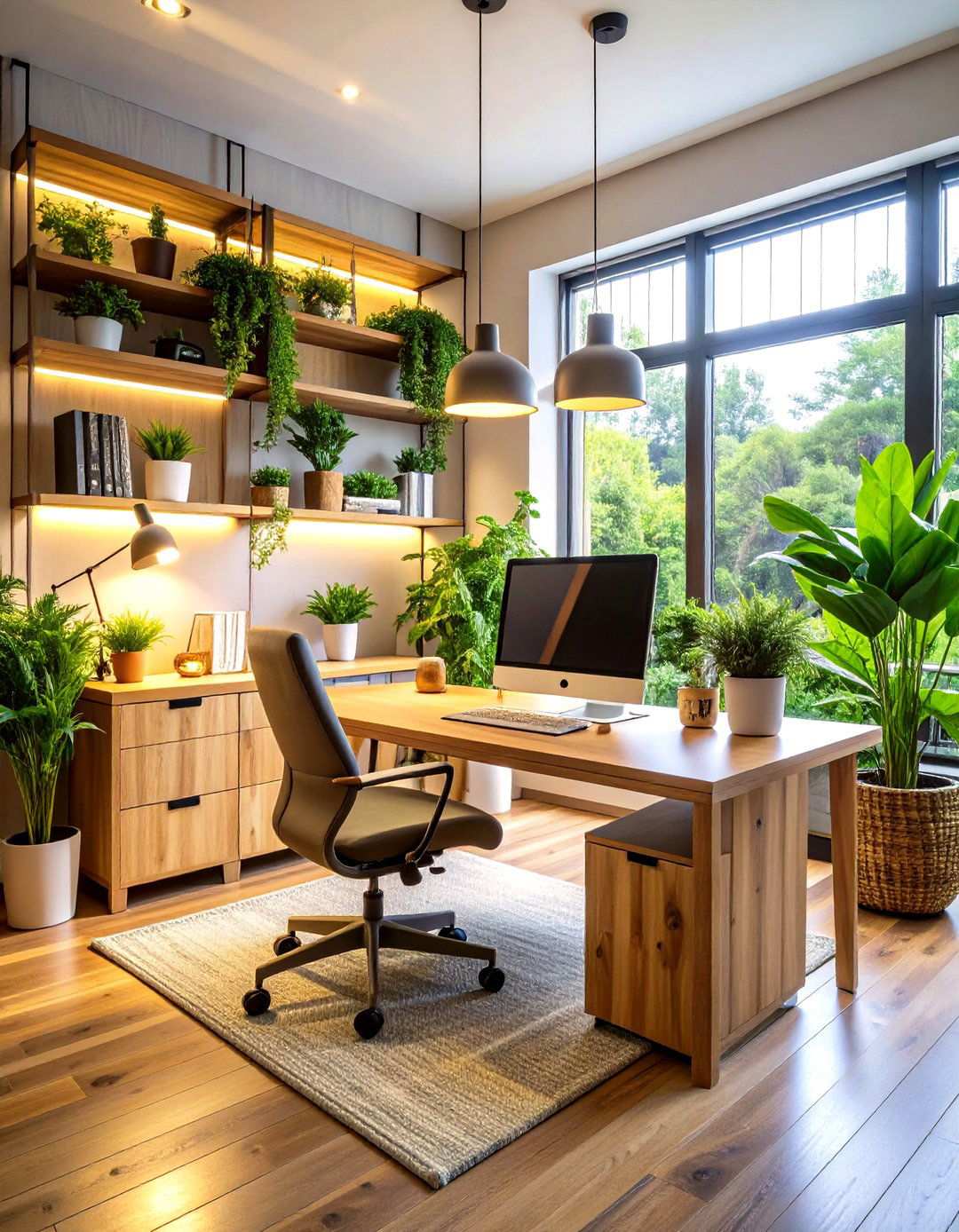 Sustainable Eco Friendly Office - 24 Home Office Ideas for Her
