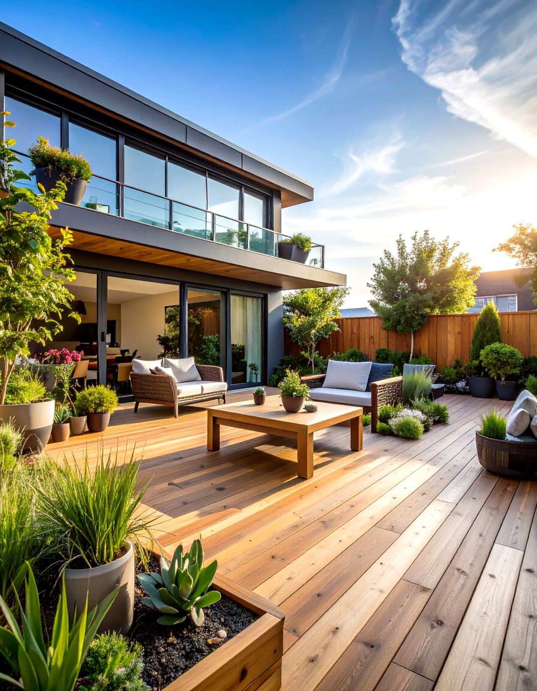 Sustainable Eco Friendly Patio Design - 24 townhouse patio ideas