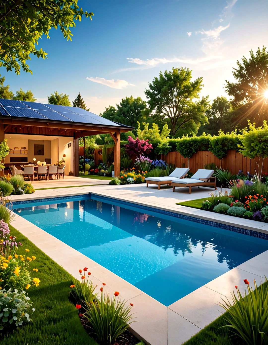 Sustainable Eco Pool Landscape - 24 Pool Landscaping Ideas