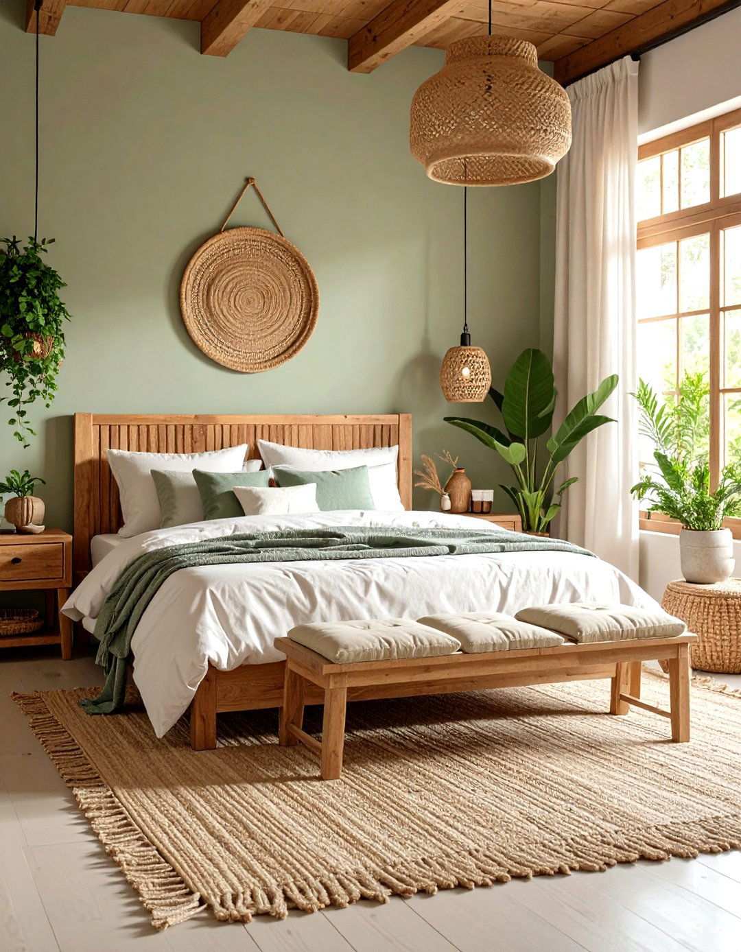 Sustainable Material Choices - 24 luxury modern bedroom ideas